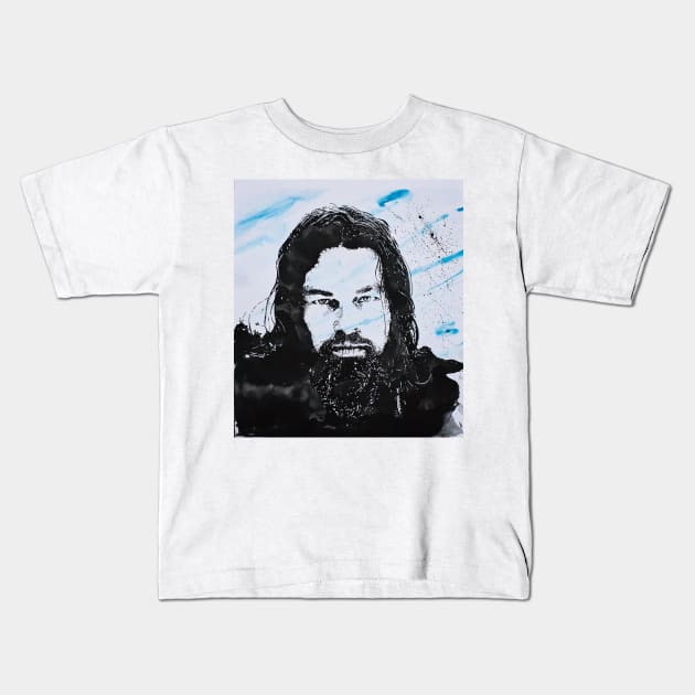 Leonardo di Caprio Kids T-Shirt by KissArt